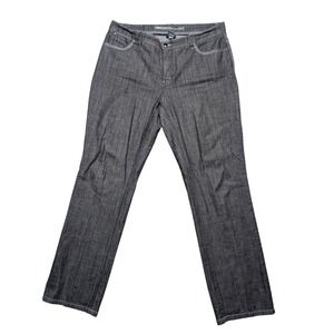 Lois‎ Denim Men's 36 Grey Straight Leg Dressy Pants Contrast Stitching